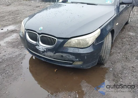 2009 BMW 528I xDrive из США, поврежденный, VIN WBANV135X9C151005